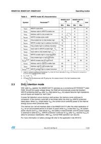 M48Z512AV-85PM1 Datasheet Page 11