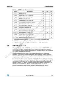M48Z512BV-85PM1 Datasheet Page 11