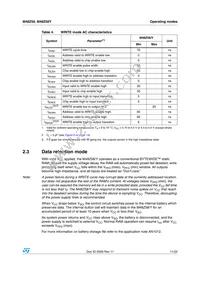 M48Z58Y-70MH1E Datasheet Page 11