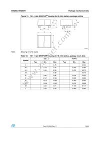 M48Z58Y-70MH1E Datasheet Page 19