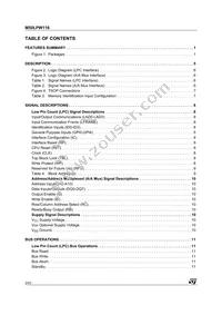 M50LPW116N1 Datasheet Page 2