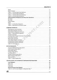 M50LPW116N1 Datasheet Page 3