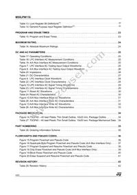 M50LPW116N1 Datasheet Page 4