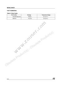 M5451QT Datasheet Page 8