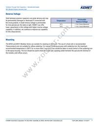 M550B257K100AA Datasheet Page 7