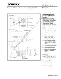 M57962L-71R-02 Datasheet Cover