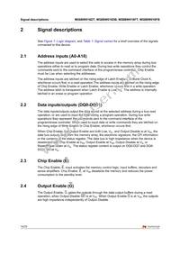 M58BW016FB7T3T TR Datasheet Page 14