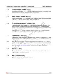 M58BW016FB7T3T TR Datasheet Page 17