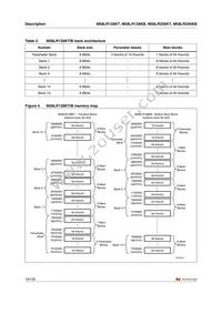 M58LR256KT70ZQ5E Datasheet Page 16