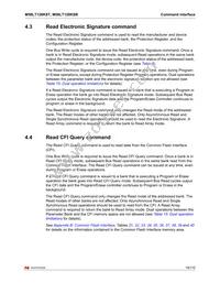 M58LT128KST8ZA6E Datasheet Page 19