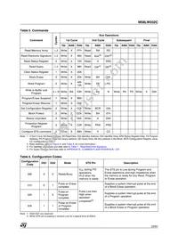 M58LW032C90ZA1 Datasheet Page 23