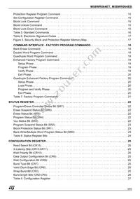 M58WR064ET70ZB6T Datasheet Page 3