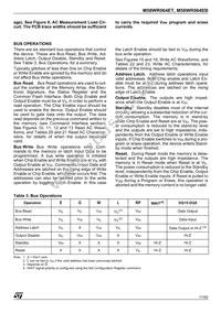 M58WR064ET70ZB6T Datasheet Page 11