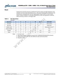 M58WR064KT7AZB6E Datasheet Page 16