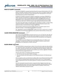 M58WR064KT7AZB6E Datasheet Page 19