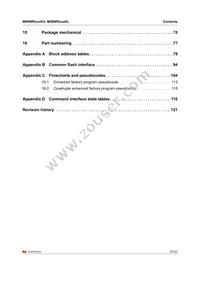 M58WR064KU70ZA6E Datasheet Page 5