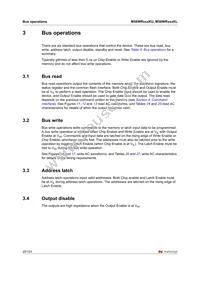 M58WR064KU70ZA6E Datasheet Page 20