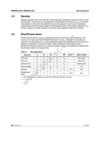 M58WR064KU70ZA6E Datasheet Page 21