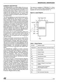 M59DR032EA10ZB6T Datasheet Page 5