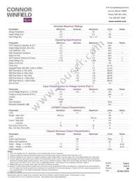 M602-049.152M Datasheet Page 2