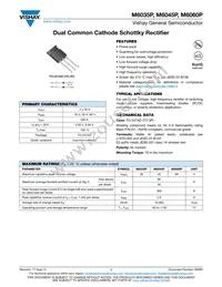 M6045P-E3/45 Datasheet Cover