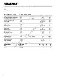 M63954P Datasheet Page 2