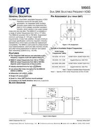 M665-02-AD-ALJT Datasheet Cover