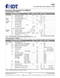 M665-02-AD-ALJT Datasheet Page 3