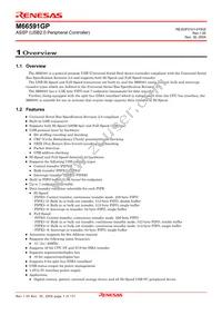 M66591GP#RB1S Datasheet Cover