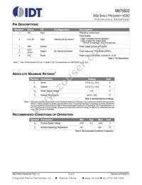 M675S02-ATT Datasheet Page 2