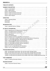 M68AW031AM70N6T Datasheet Page 2