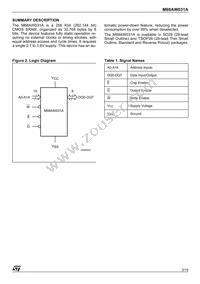 M68AW031AM70N6T Datasheet Page 3