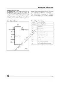 M68AW128ML70ZB6 Datasheet Page 3