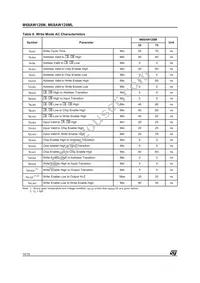 M68AW128ML70ZB6 Datasheet Page 14