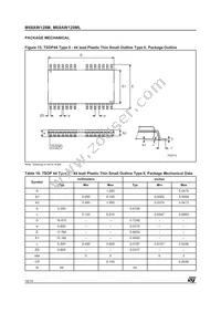 M68AW128ML70ZB6 Datasheet Page 16