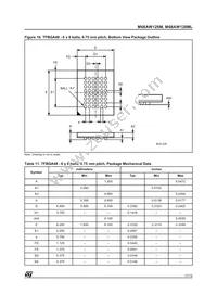 M68AW128ML70ZB6 Datasheet Page 17