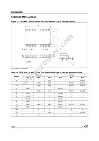 M68AW256ML70ND6T Datasheet Page 18