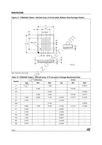 M68AW256ML70ND6T Datasheet Page 20