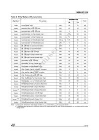 M68AW512ML70ND6 Datasheet Page 13