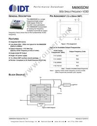 M690SDM-R04 Datasheet Cover