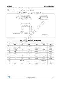 M74HC04TTR Datasheet Page 11