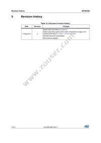 M74HC04TTR Datasheet Page 12