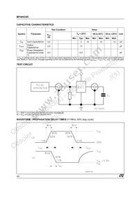 M74HC05RM13TR Datasheet Page 4