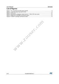 M74HC08RM13TR Datasheet Page 4