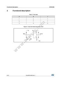 M74HC08RM13TR Datasheet Page 6