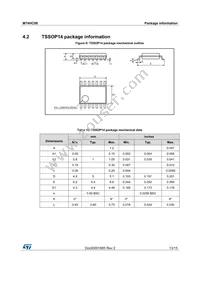 M74HC08RM13TR Datasheet Page 13