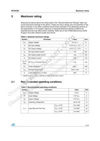 M74HC09RM13TR Datasheet Page 5