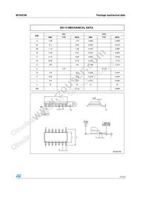 M74HC09RM13TR Datasheet Page 11