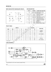M74HC109RM13TR Datasheet Page 2