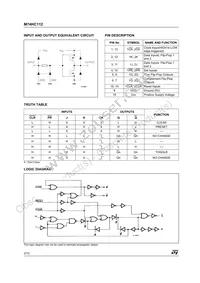 M74HC112RM13TR Datasheet Page 2